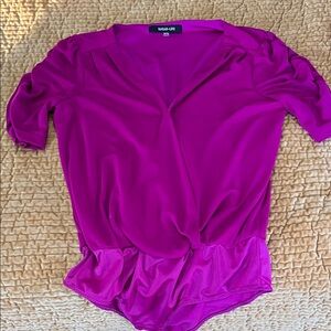 Sugarlips Fuchsia Short Sleeve Top